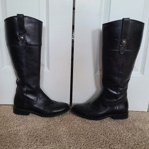 Frye Melissa Button Tab boots